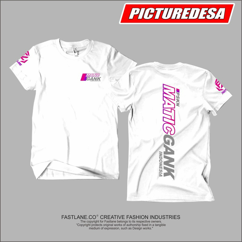KAOS MATIC GANK INDONESIA  / KAOS DISTRO TERBARU 2024 / kaos matic gank / kaos pskn matic / kaos vir