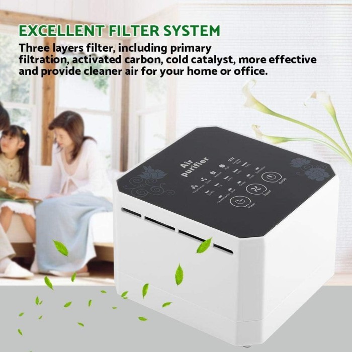 Air Purifier Pembersih Udara Ruangan HEPA Filter PM2.5 J008 //ty