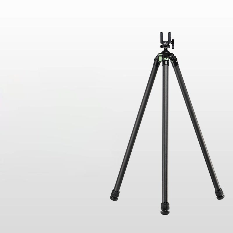 

Carbon Fiber Tripod for Outdoor Hunting with Quick Release Clamp Compatibility Arca Swiss/Picatinny/RRS Dovetail
