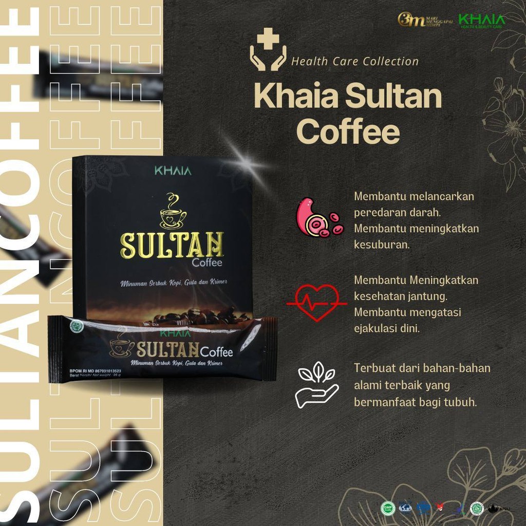 

Sultan Coffee 1 sachet/kopi stamina pria dewasa