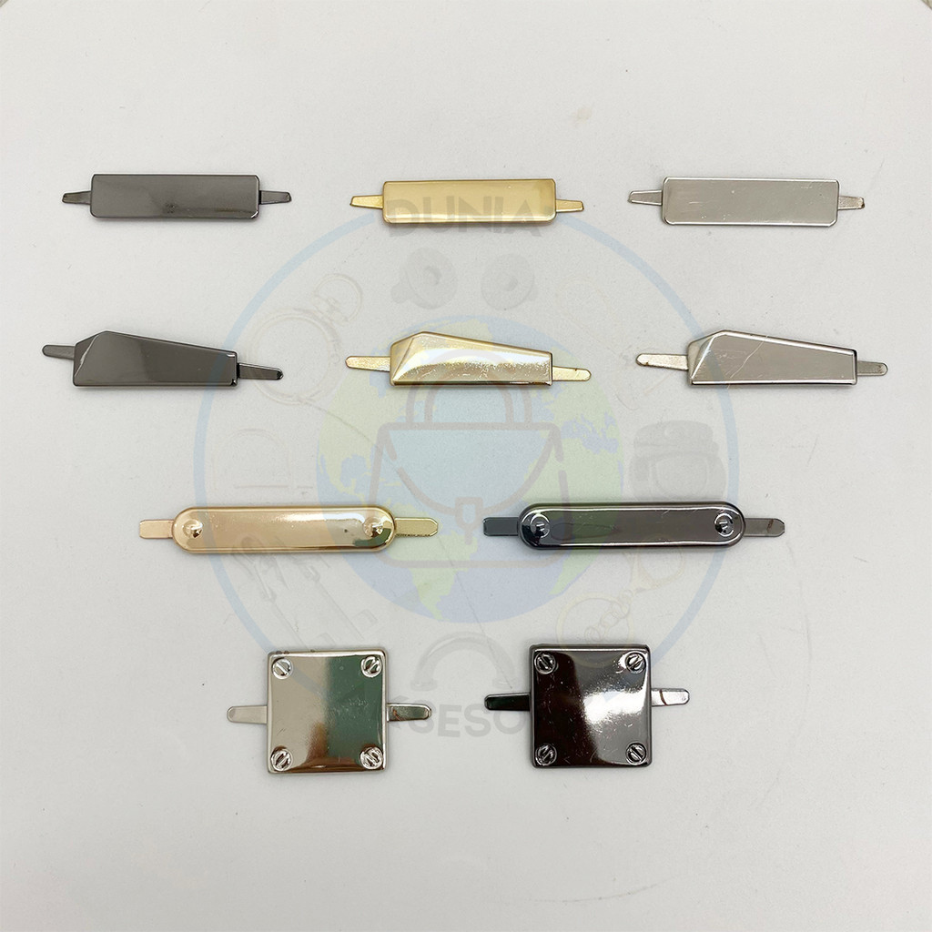 Aksesoris Tas Variasi Plat Tancap Polos - Aksesoris Tas (IMPORT)