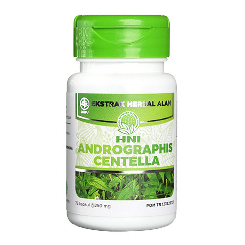 Andrographis Centela HNI HPAI - Herbal Radang Paru , Liver/Hati , Sakit Demam
