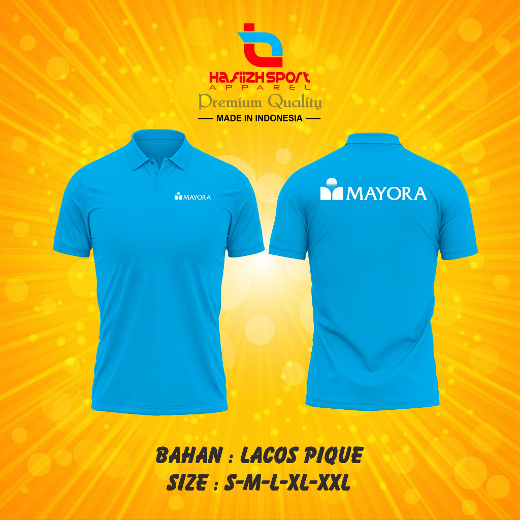 KAOS POLO KERAH MAYORA / POLO MAYORA / POLO PERUSAHAAN MAYORA PREMIUM
