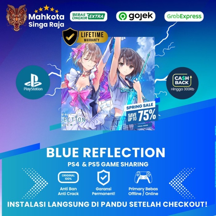 Blue Reflection - PS4 - PS5 - Digital Game Sharing