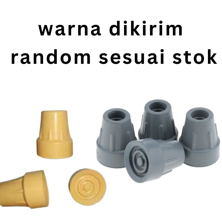 KARET KAKI TONGKAT KETIAK/ KARET PENGGANTI TONGKAT KETIAK/ KARET KAKI TONGKAT KRUK