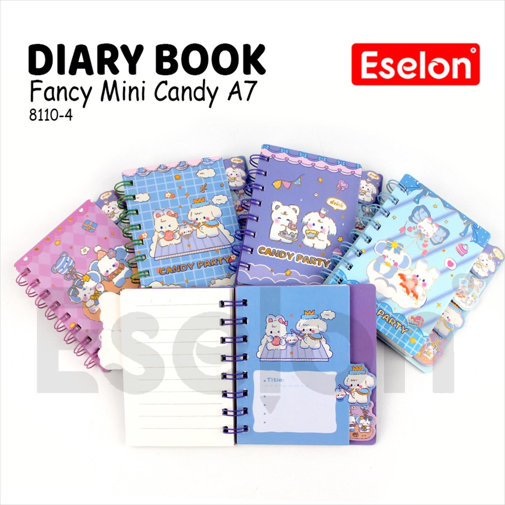 

Notebook Spiral A7 + INDEX / Diary Spiral A7 + Index Karakter