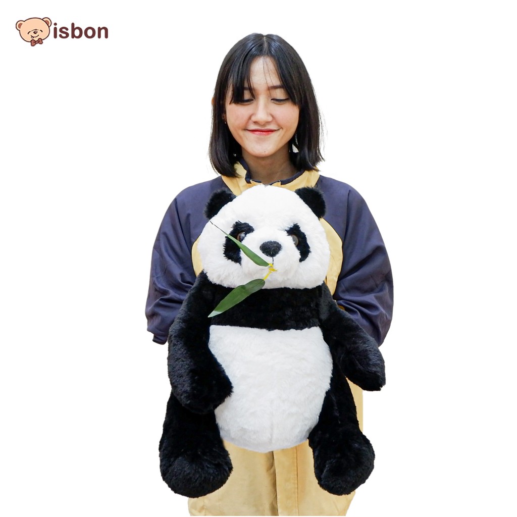 Boneka Panda ISTANA BONEKA Panda Bamboo besar lucu bear panda besar empuk fluffy kiki miu bambu plus