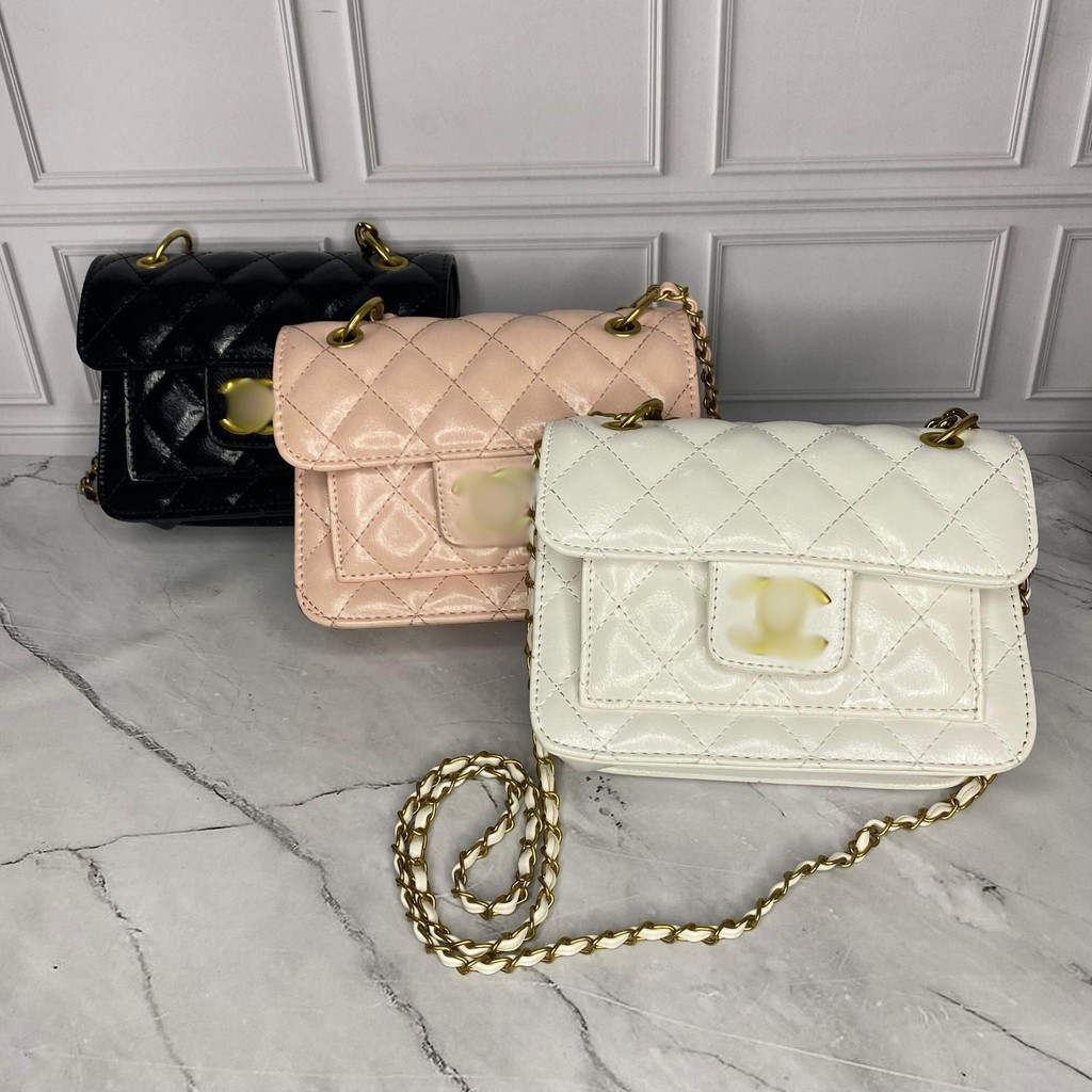 CNL FLP POKT [FREE BOX] MINI BAG TAS SELEMPANG SLING BAG HAND BAG PREMIUM WANITA KADO ULTAH