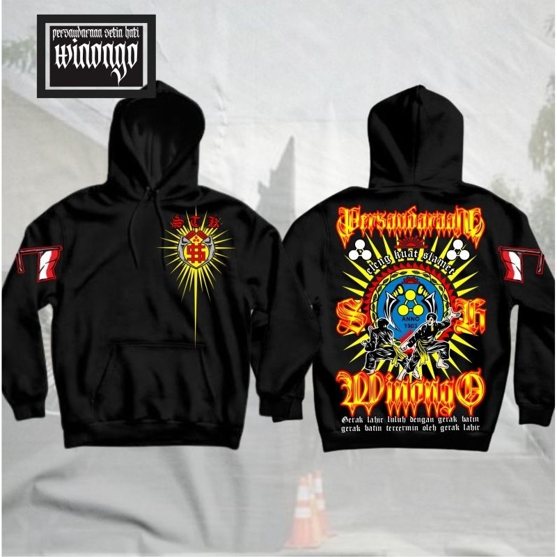 Hoodie PSHW Persaudaraan Setia Hati Winongo Motif Terbaru By Asyawil Store