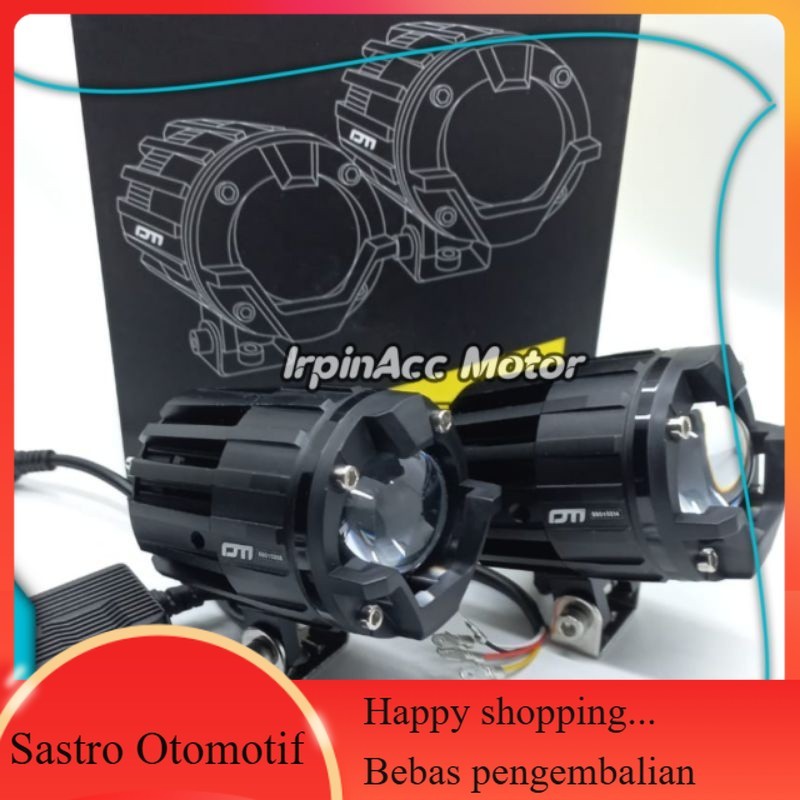 Lampu Tembak Lampu Sorot 30watt DuroMoto M5 Universal Motor dan Mobil Kuning,Putih dan KuningPutih