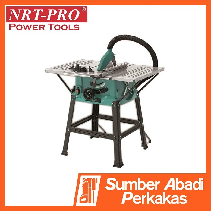NRT-PRO TS-10 Mesin Table Saw 10 Inch Circular Meja Gergaji Potong Kayu TS10