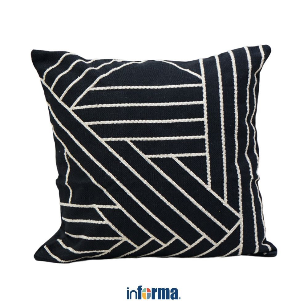 Informa 45X45 cm Sarung Bantal Sofa Monochrome A Cushion Cover Aesthetic Pelindung Bantal Sofa Pillo