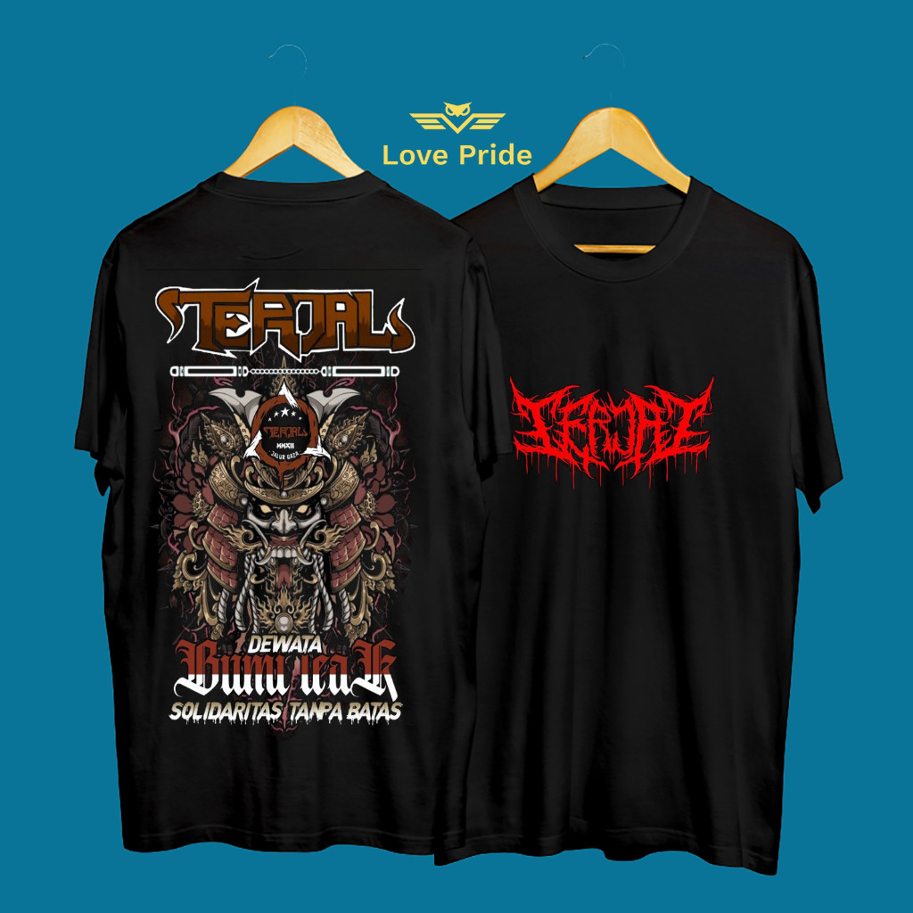 Kaos Tshirt Baju Distro PSHT Terjal Terate Jalanan Solidaritas Tanpa Batas Premium Terbaru