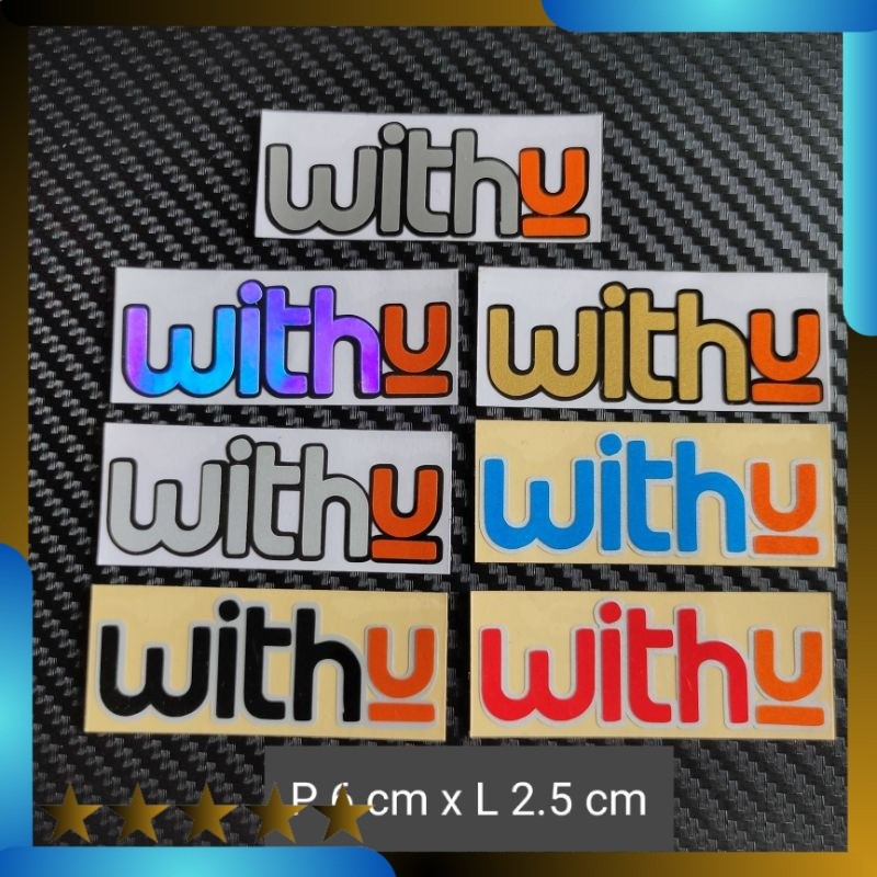 

Stiker cutting withu berkualitas Lightnaziashop