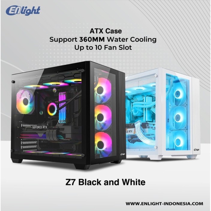 ENLIGHT Z7 - Micro ATX, ATX PC Case