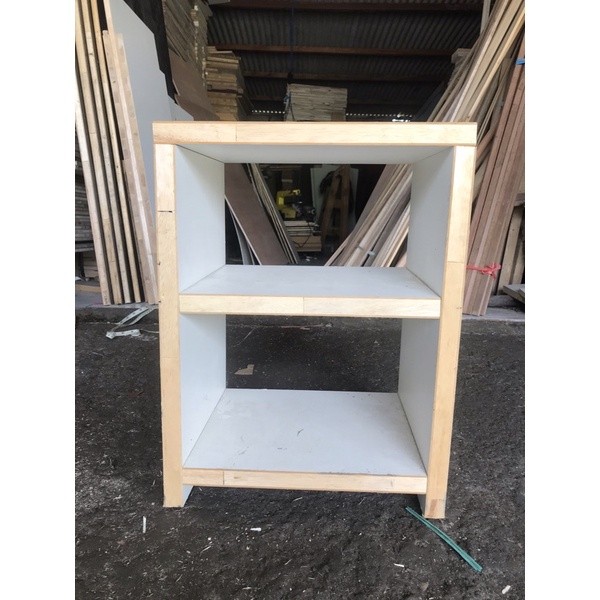 MURAH MEJA NAKAS MINIMALIS AESTHETIC MURAH LAPIS HPL JATI BELANDA RAK AMBALAN/RAK DINDING/RAK DAPUR/