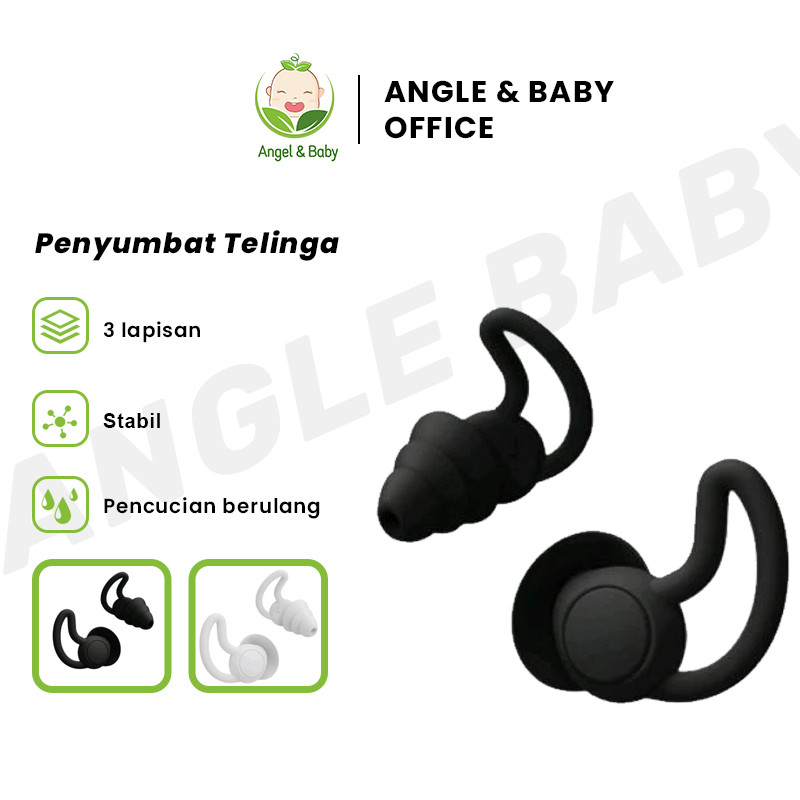 3 Layers Earplugs Tidur Peredam Suara Nyaman/Silicone Earplugs Noise Reduction Sleeping Earplugs