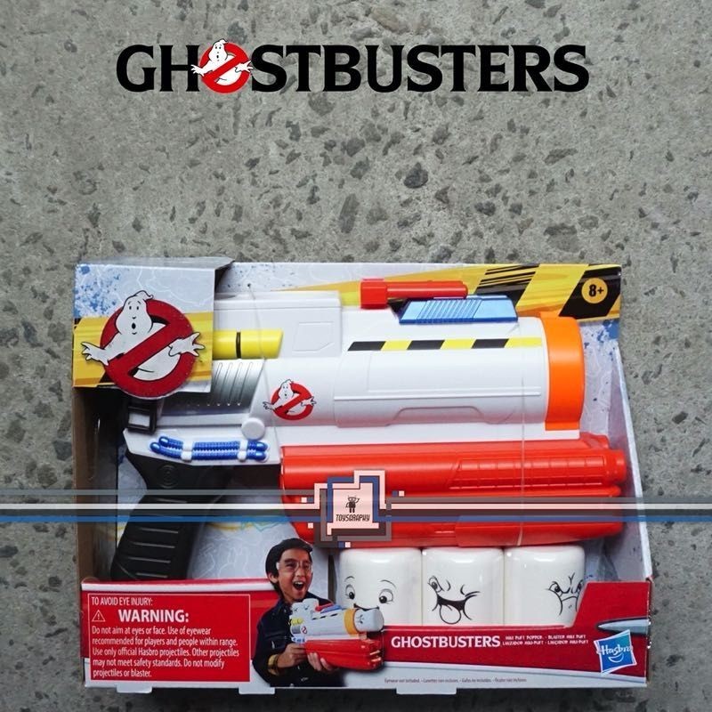 Ghostbusters Mini-Puft Puff Popper Blaster Proton Ghost Gun Mainan Tembakan Anak KSMbersaudara