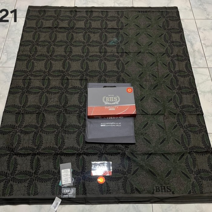 Sarung BHS Invinity CBA Silver Sarung Batik BHS Batik - 1