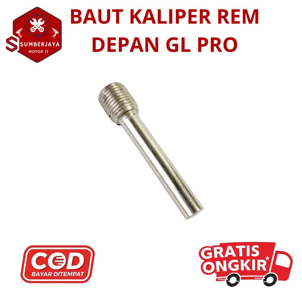 Baut Kaliper Rem Depan GL Pro GL Max Neotech / Baut Kaliper Honda GL MAX Original untuk motor