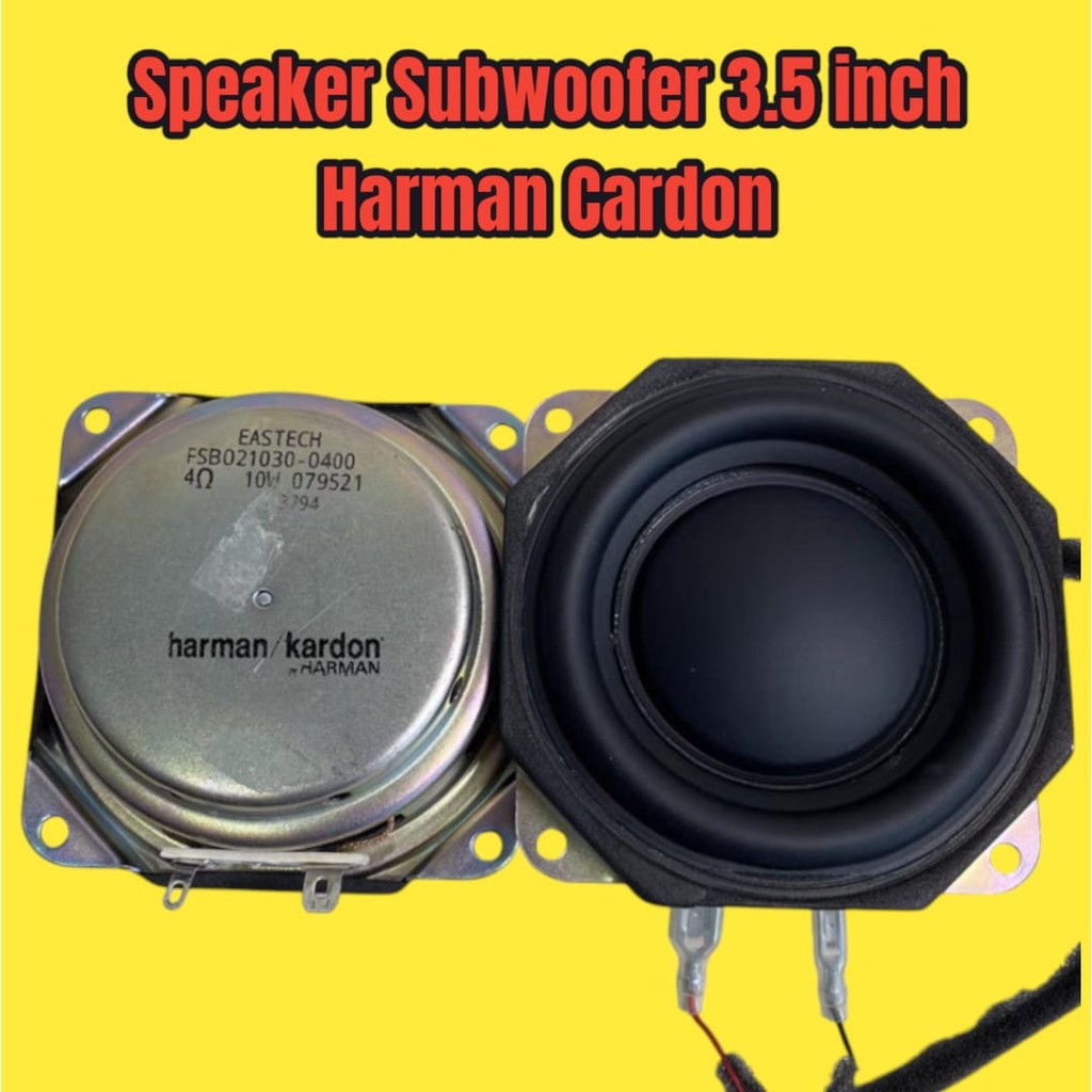 Promo Komponen Speaker Subwoofer Harman Kardon 3.5 inch 10 watt Original