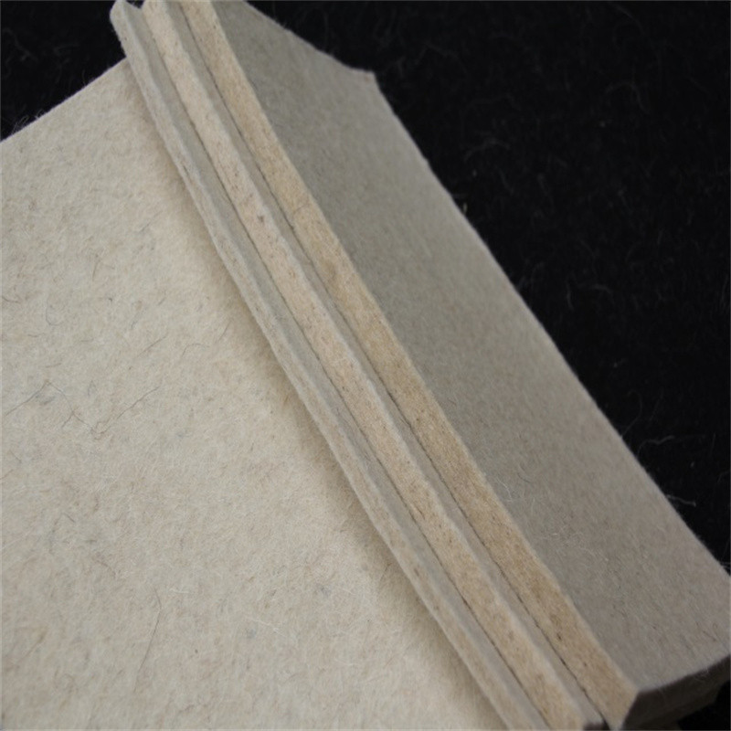 Pressed wool felt water felt