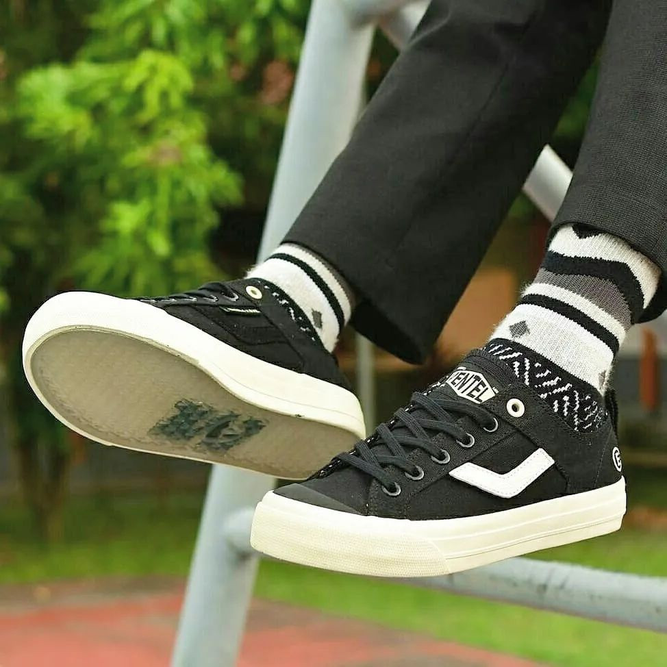 Sepatu ventella x evil original papa gading low sepatu evil all is well 0riginal termurah