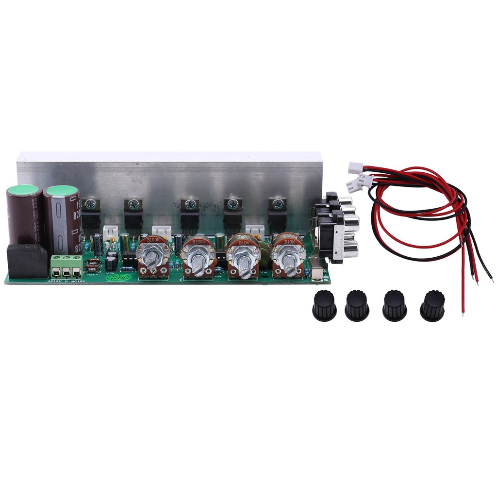LM1875 5.1 Channel Audio Amplifier Board Subwoofer Amplifiers DIY Sound System Speaker Home Theater 
