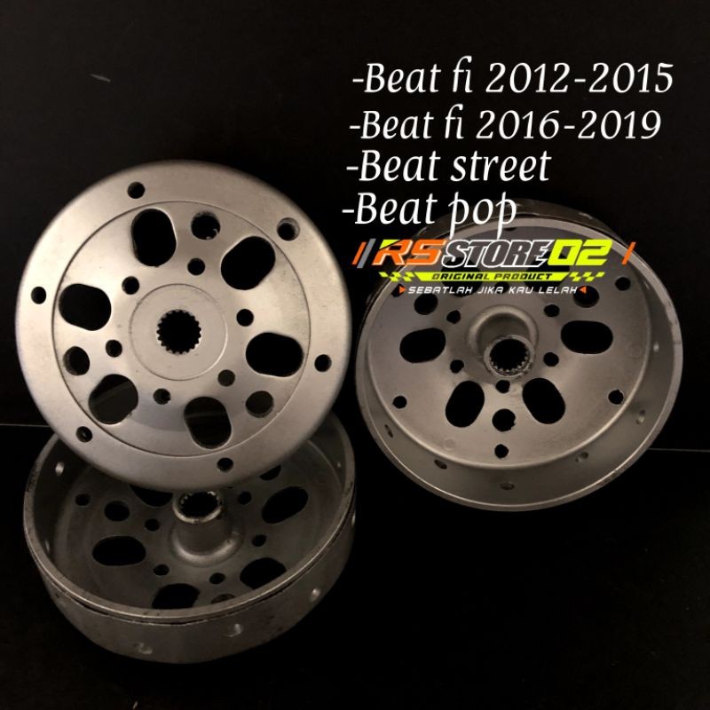 Mangkok Kampas Ganda Beat FI 2012-2019 / Beat Street / Beat Pop Original AHM Anti Slip