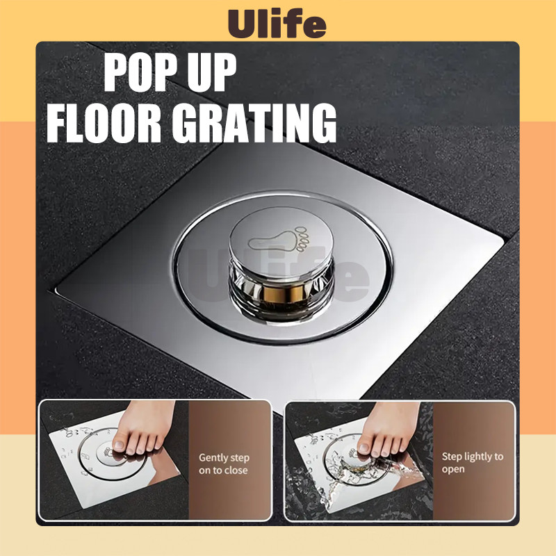 Floor Drain Saringan Got Injak Stainless Steel Anti Bau