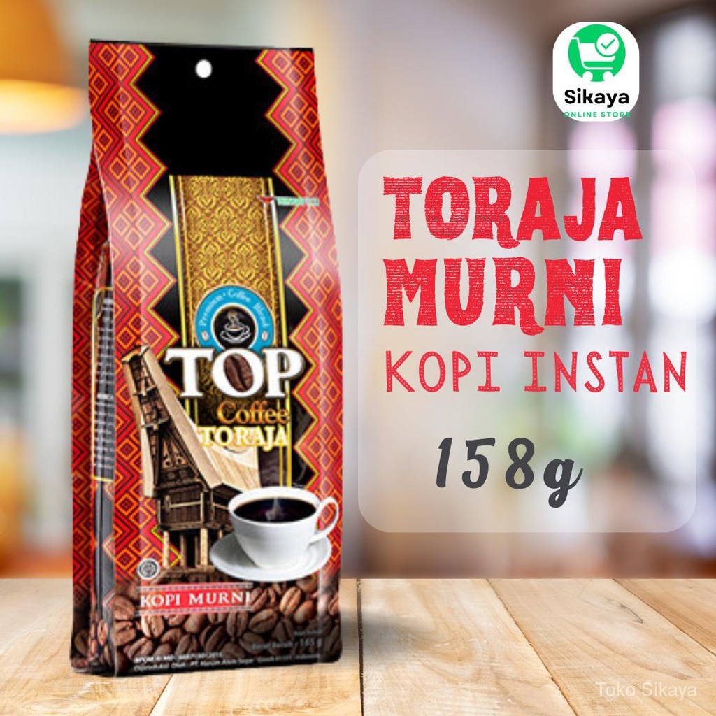 

Top Coffee Kopi Instan Toraja Murni 158 gr