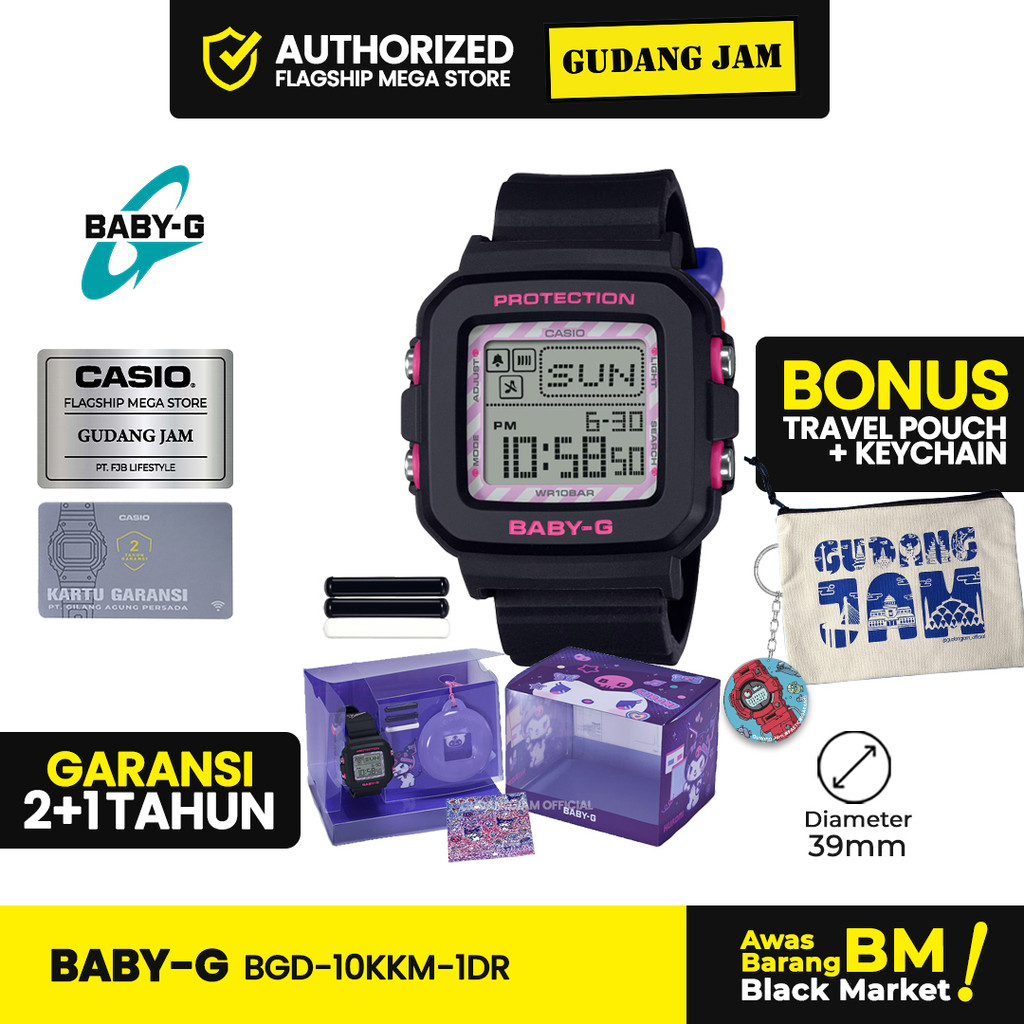 Baby-G Wanita BGD-10KKM-1DR BGD-10KKM-1D BGD-10KKM BGD10KKM BGD 10KKM