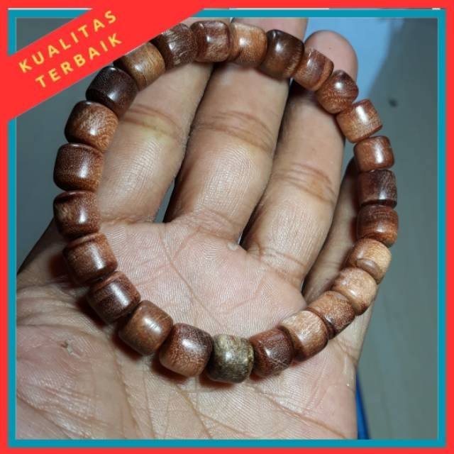 Gelang tabung kayu stigi setigi original