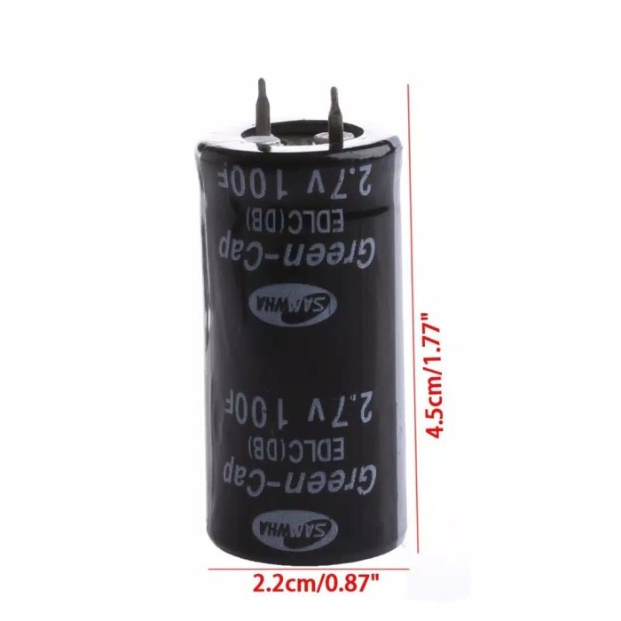 Super Capacitor 100F 2V7 / Super Kondensator