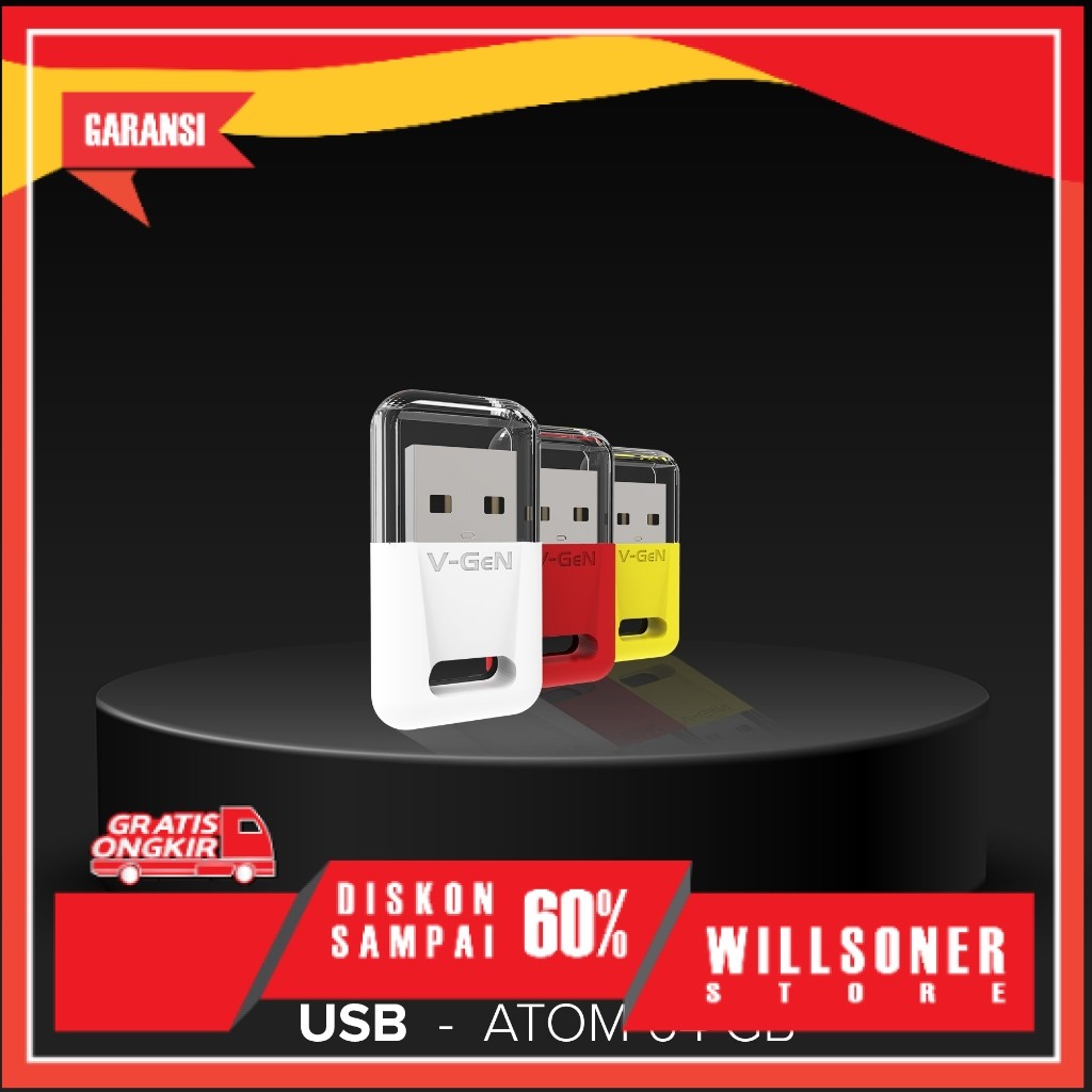 USB Flashdisk 4gb 8gb 16gb 32gb 64gb ATOM Water Proof V-GeN Flash Disk Drive 4 8 16 32 64 GB VGEN