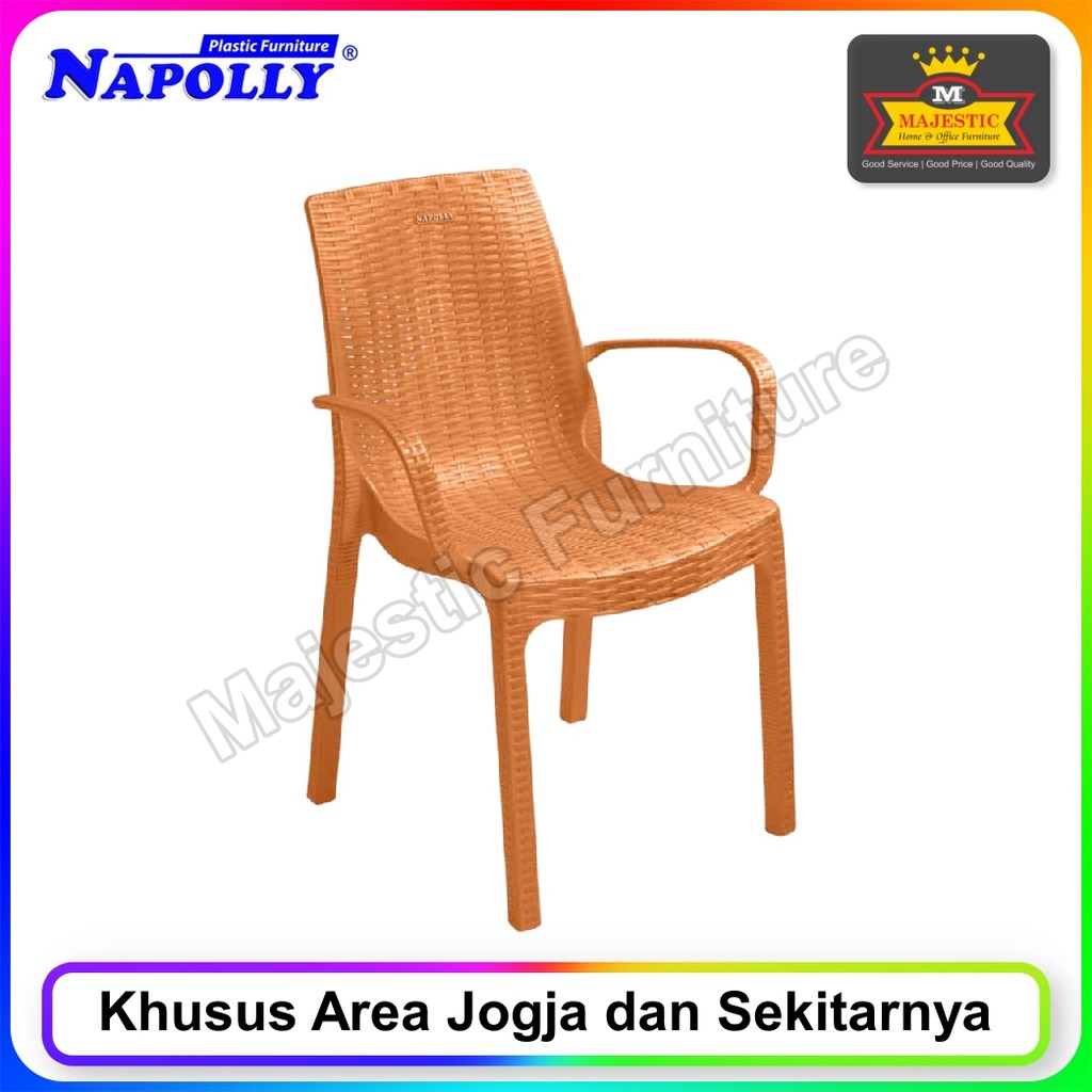 Kursi Plastik Napolly KRS 663 ARM (Jogja)
