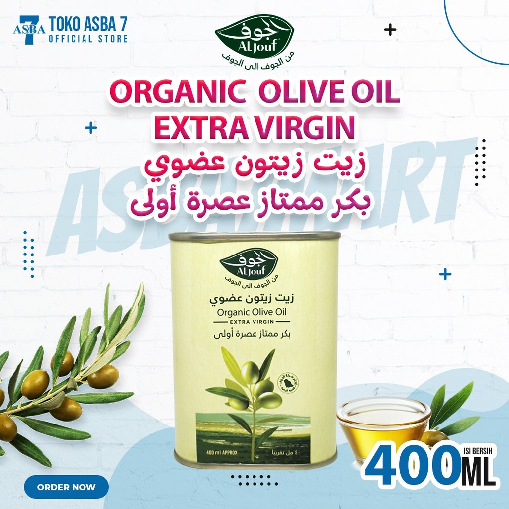 

AL JOUF ORGANIC OLIVE OIL EXTRA VIRGIN 400ML