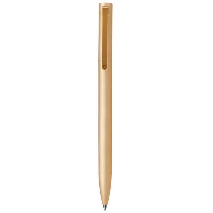 

[Promo]BEST Original Xiaomi Mijia Metal Sign Pen Mi Rollerball Metal 0.5mm Gold