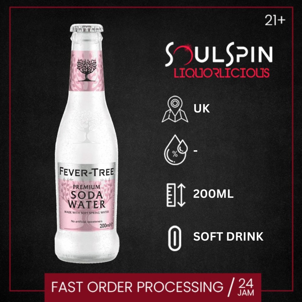 

Fever Tree Soda Water 200ml