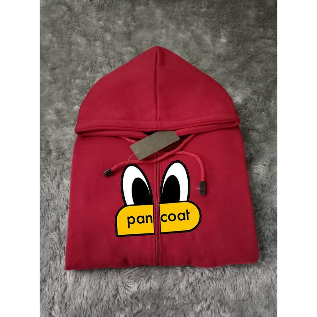 SELILINGSHOP Pancoat Hoodie Zipper Pria Teks Bordir / Jaket Hoodie Pancoat Pria Wanita Premium Quali
