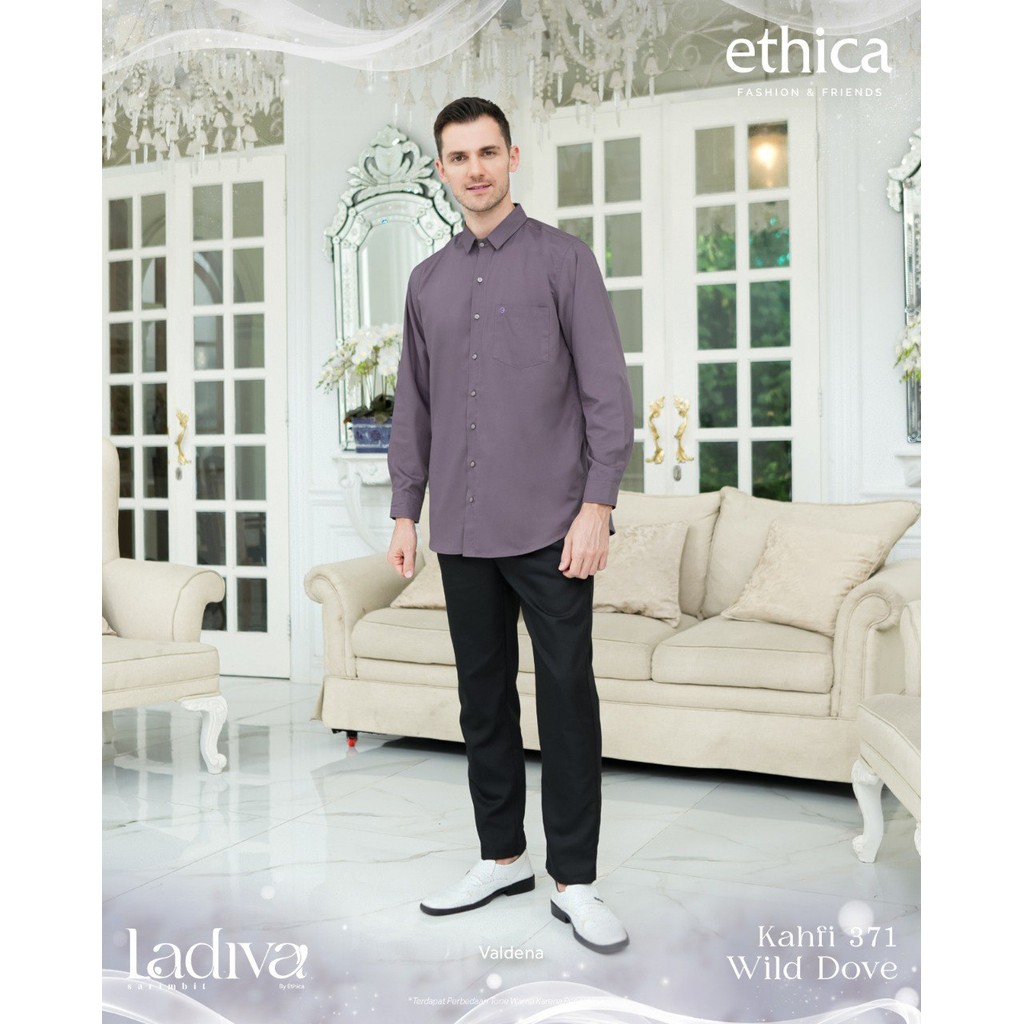 Koko Lengan Panjang Pria Jumbo Kahfi 371  By Ethica