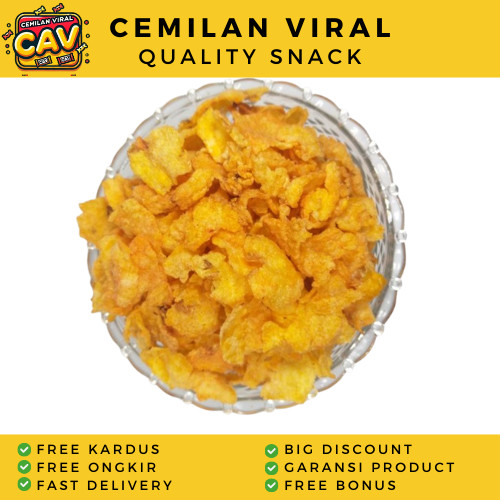 

CAV EMPING JAGUNG 250g Sereal Jagung Aneka Olahan Jagung Keripik Asin Manis Cemilan Viral