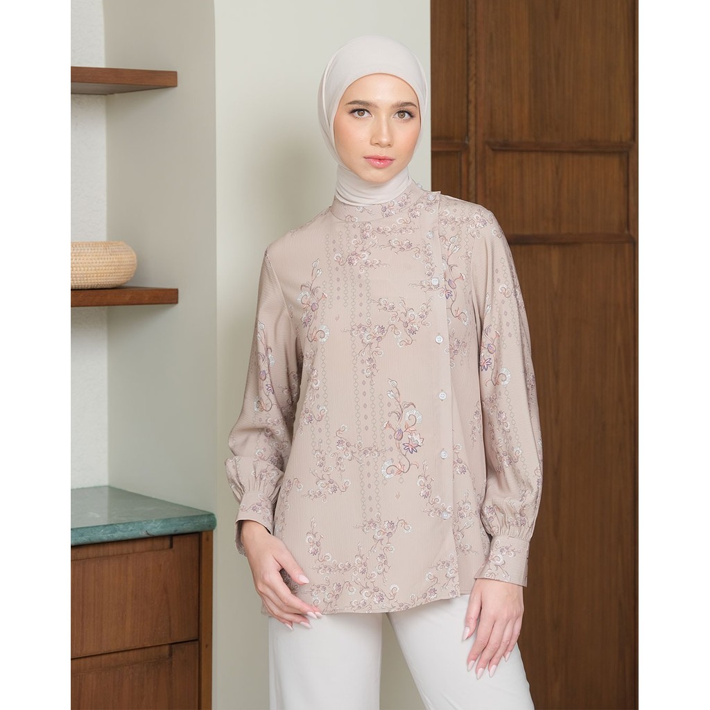 Muda Official Shaina Blouse - Cocoa
