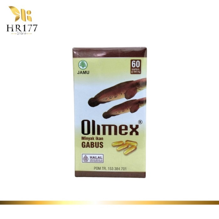 

TERLARIS Minyak Ikang Gabus Olimex - Minyak Ikan Gabus Al Bumex 60 Kapsul