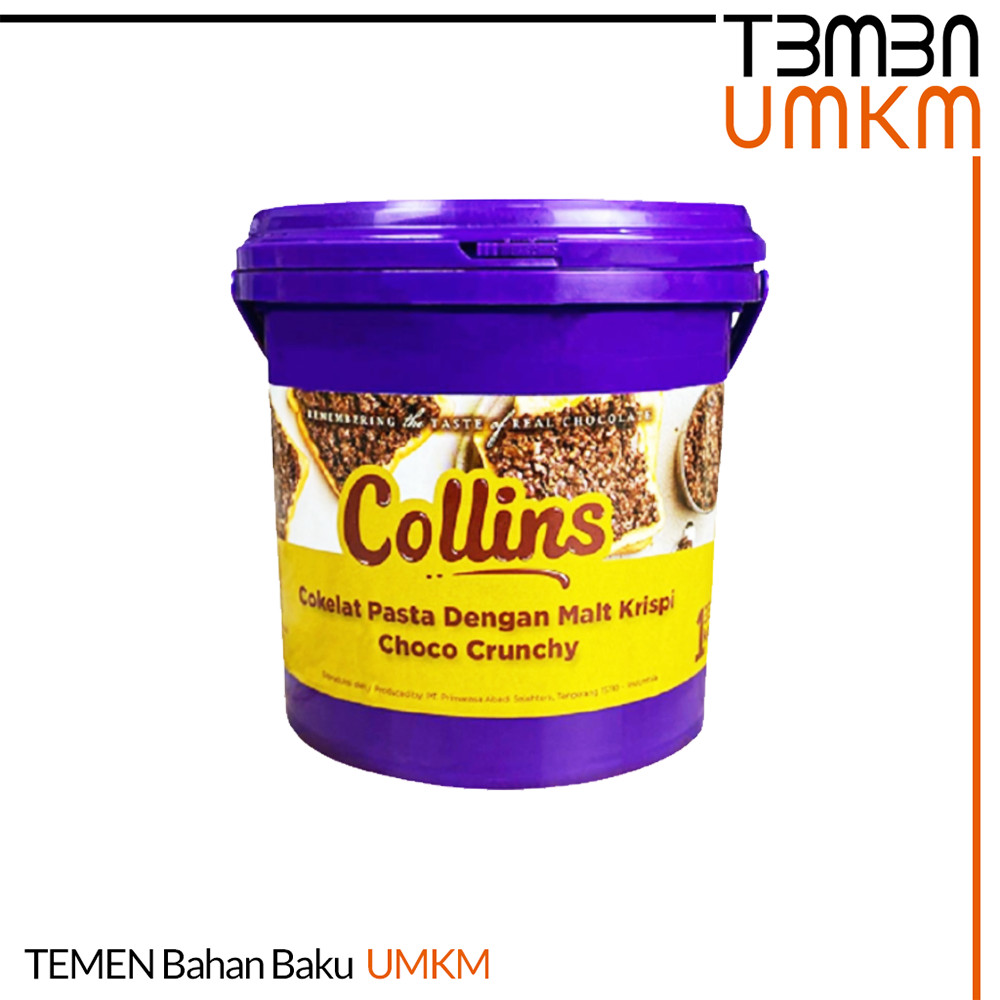 

Collins Choco Crunchy 1kg - Taburan Cokelat Crunchy untuk Bakery & Minuman