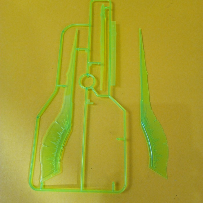 MG 1/100 GUNDAM CLEAR PART SAZABI BER KA SHIELD