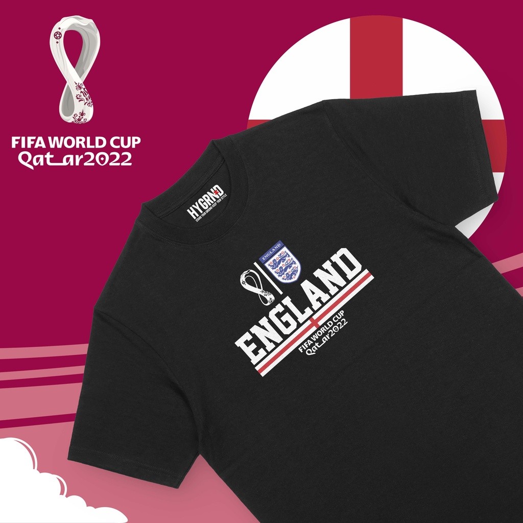 Kaos Piala Dunia "England" - FIFA World Cup Qatar 2022/Timnas Inggris