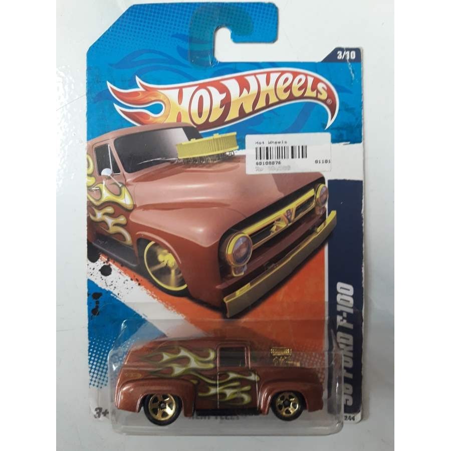 HOTWHEELS HOT WHEELS  '56 FORD F100  HEAT FLEET