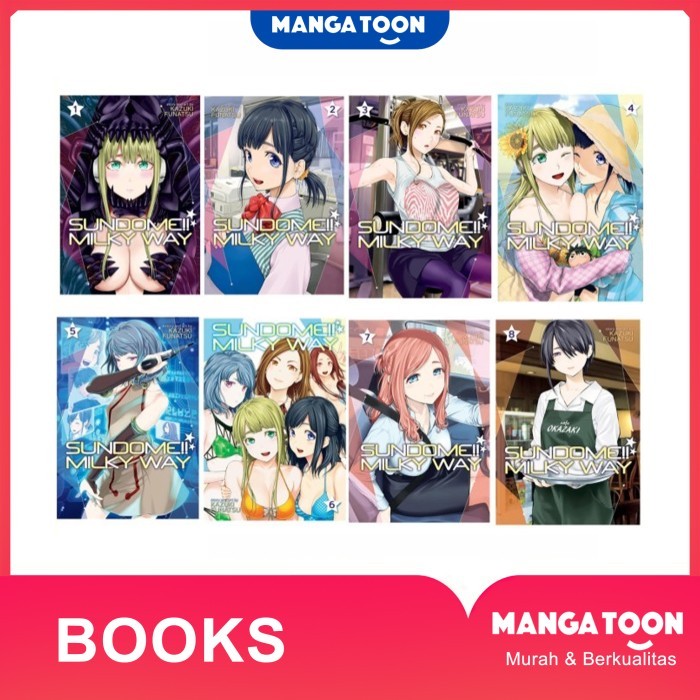 Sundome Milky Way manga, vol.1-9 (English) - MangaToon