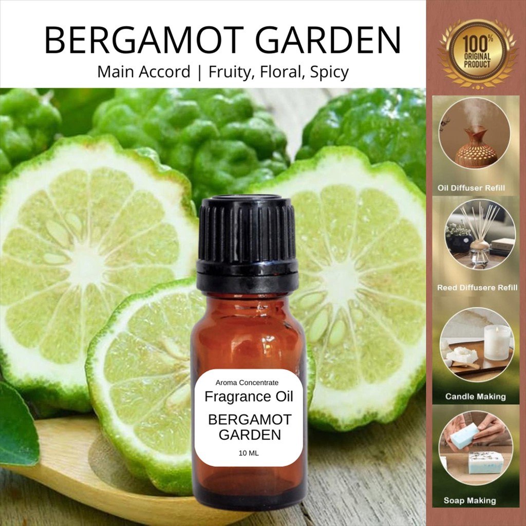 Fragrance Oil Bergamot Garden 10ml | Esential Oil